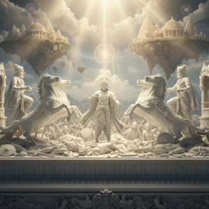 Mahabharata – Lord Krishna's Divine Guidance on the Battlefield of Kurukshetra